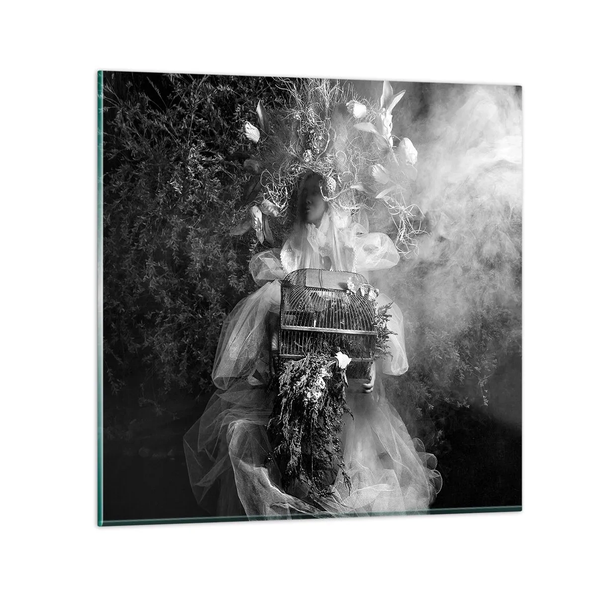 Quadro su vetro - Madre natura stessa - 50x50 cm