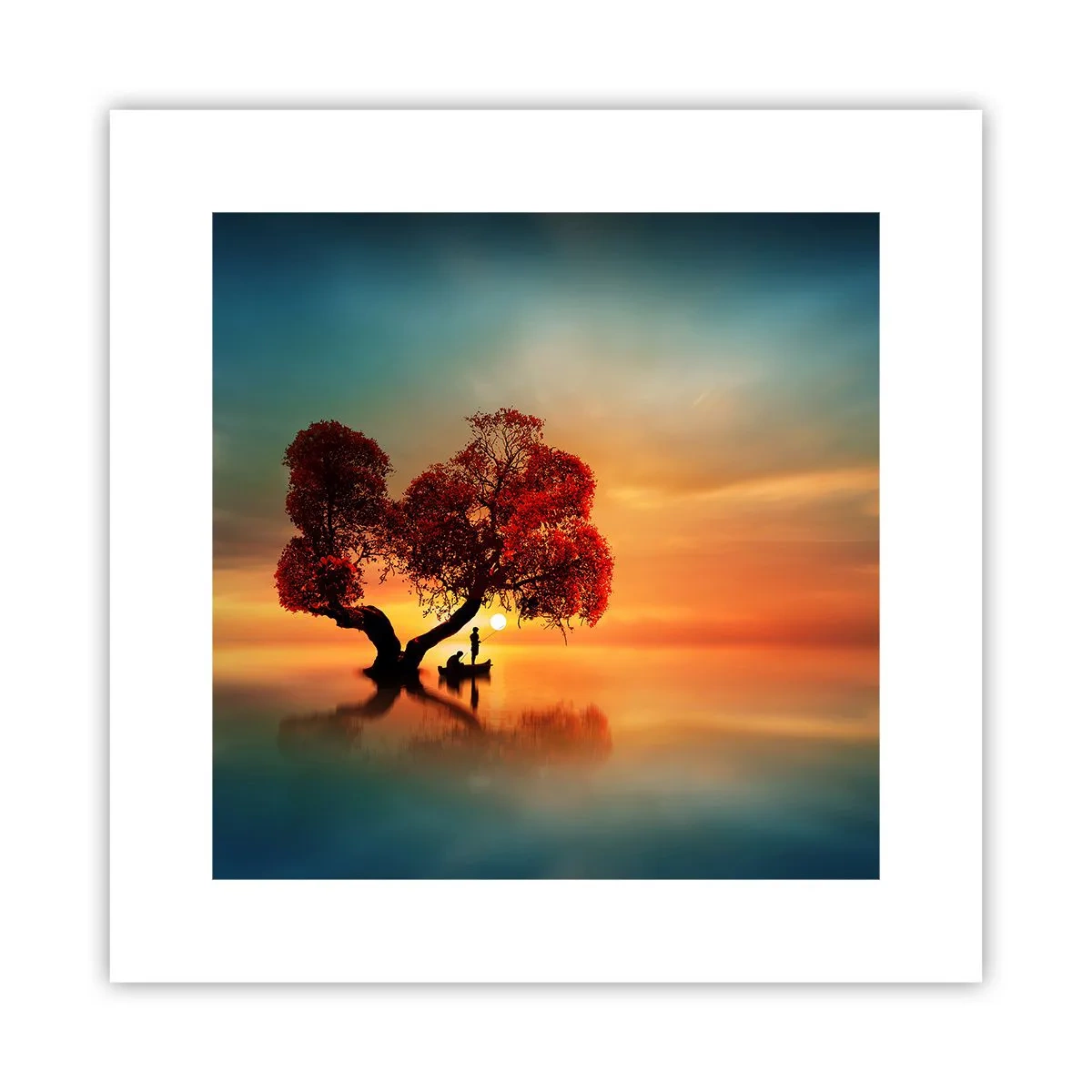 Poster - Gli esiliati e il silenzio fuori dal mondo - 30x30 cm