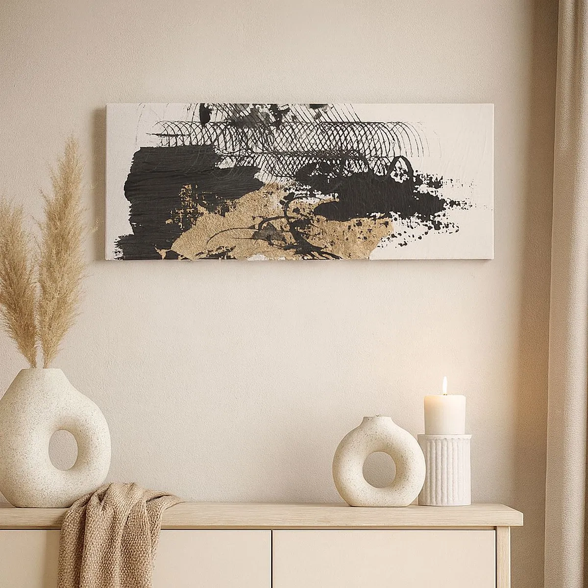 Quadro su tela - Stampe su Tela - Composizione con passione - 100x40 cm