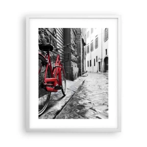 Poster in cornice bianca - La vera bellezza non invecchia - 40x50 cm