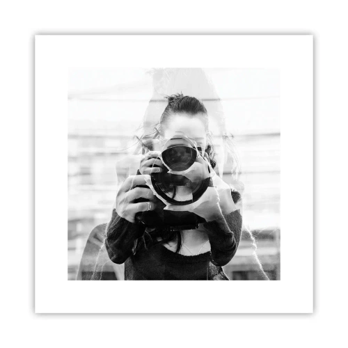 Poster - Il creatore e il materiale - 30x30 cm