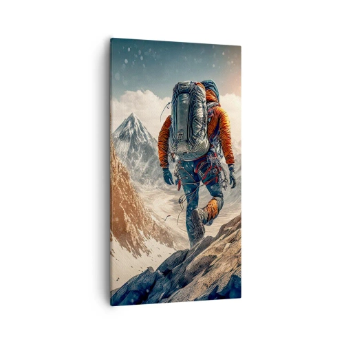Quadro su tela - Stampe su Tela - Guerriero solitario - 55x100 cm