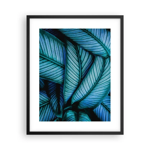 Poster in cornice nera - Le linee della vita - 40x50 cm