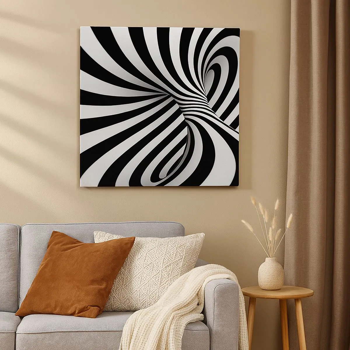 Quadro su tela - Stampe su Tela - Composizione: spazio danzante - 30x30 cm