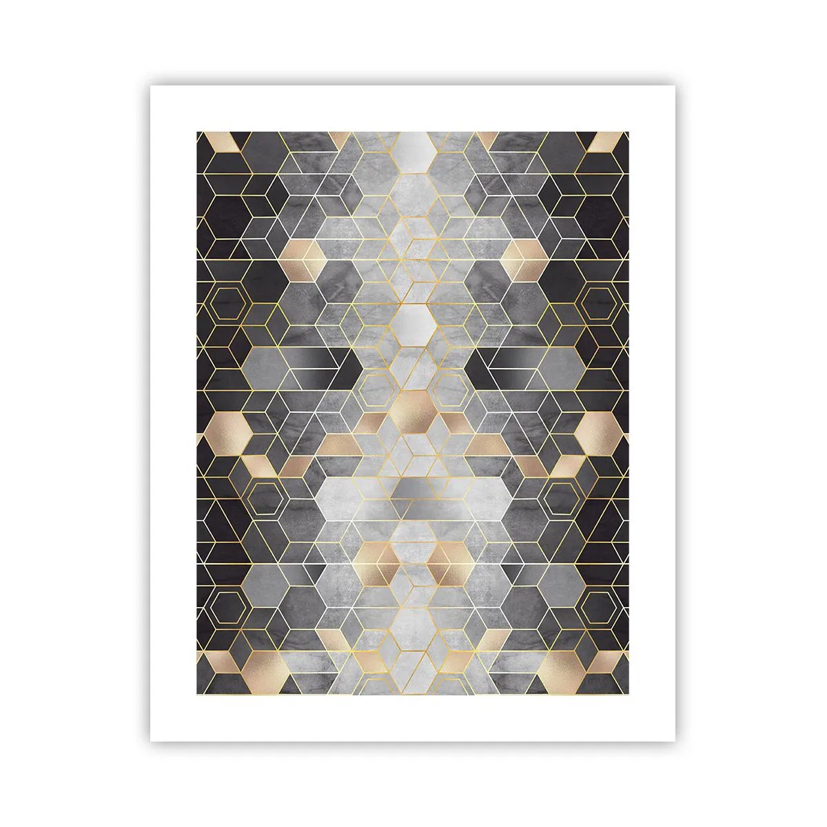 Poster - Composizione di diamante - 40x50 cm