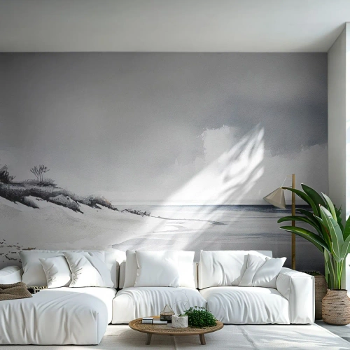 Fotomurali Standard Eco - Insieme da sempre - Dune, Spiaggia, Oceano - 500x350 cm