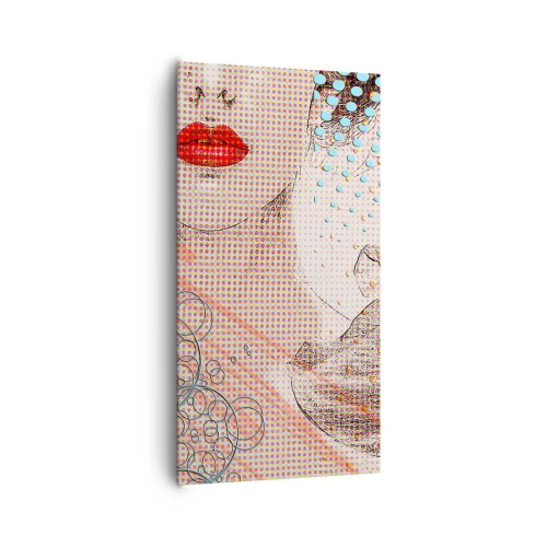 Quadro su tela - Stampe su Tela - Eroina dei fumetti - 65x120 cm