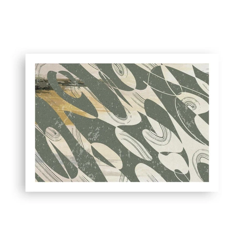 Poster - Astrazione ritmica - 70x50 cm