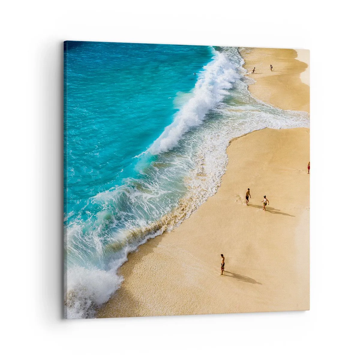 Quadro su tela - Stampe su Tela - E poi il sole, la spiaggia... - 50x50 cm