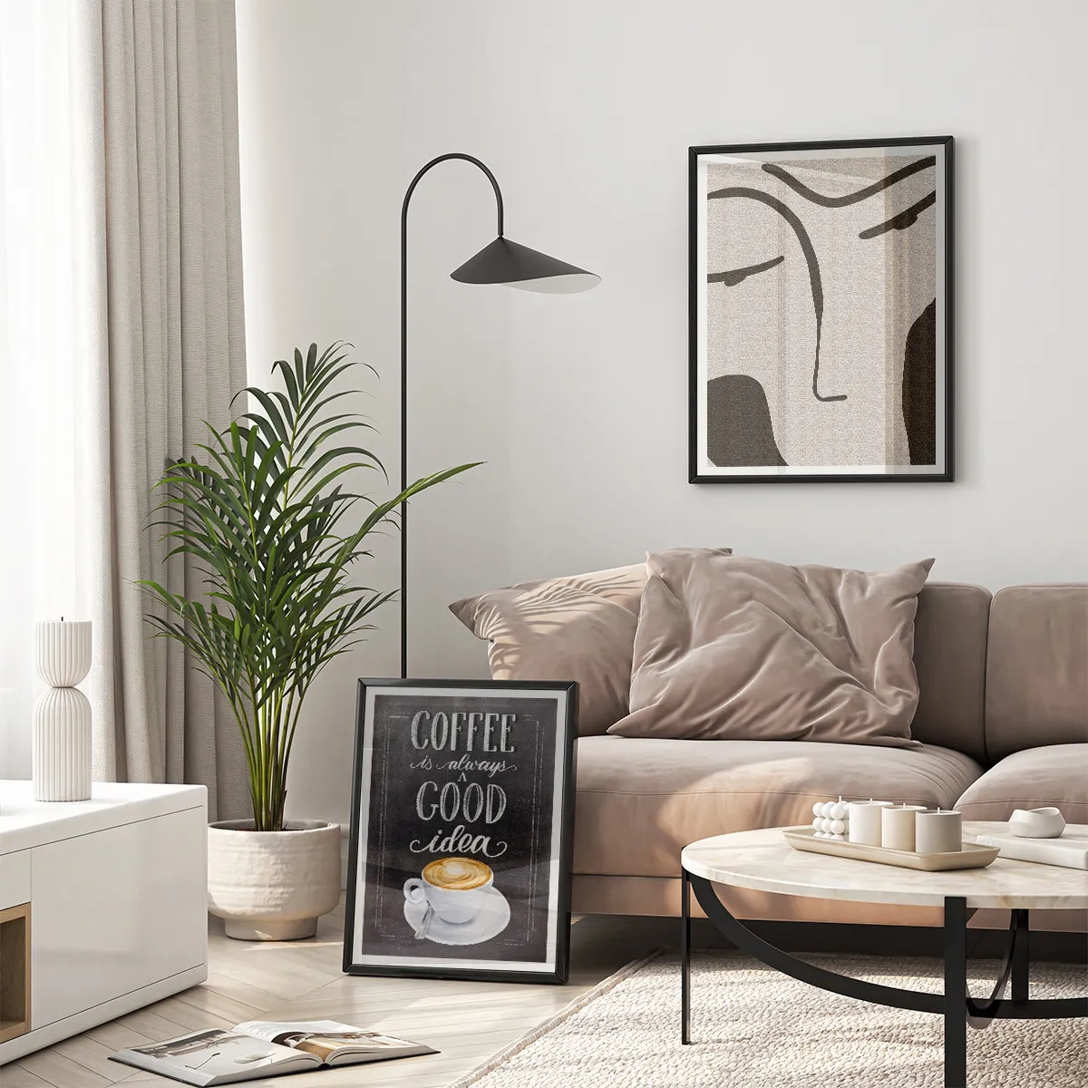 I need coffee - Ispirazione per il soggiorno