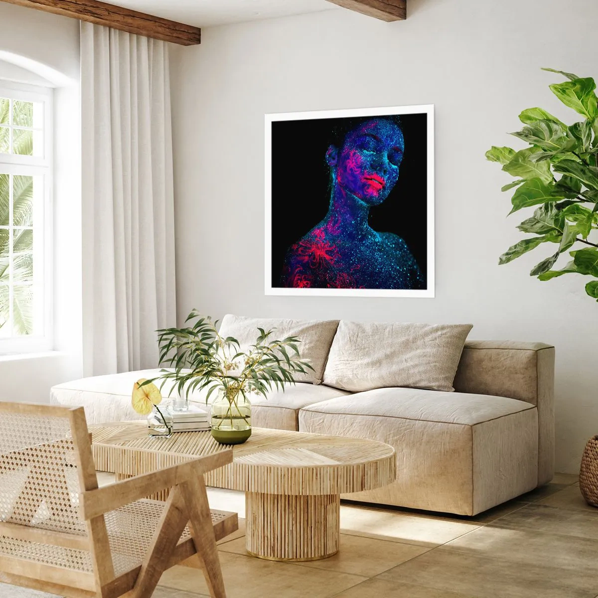 Poster - Nella polvere di stelle - 40x40 cm
