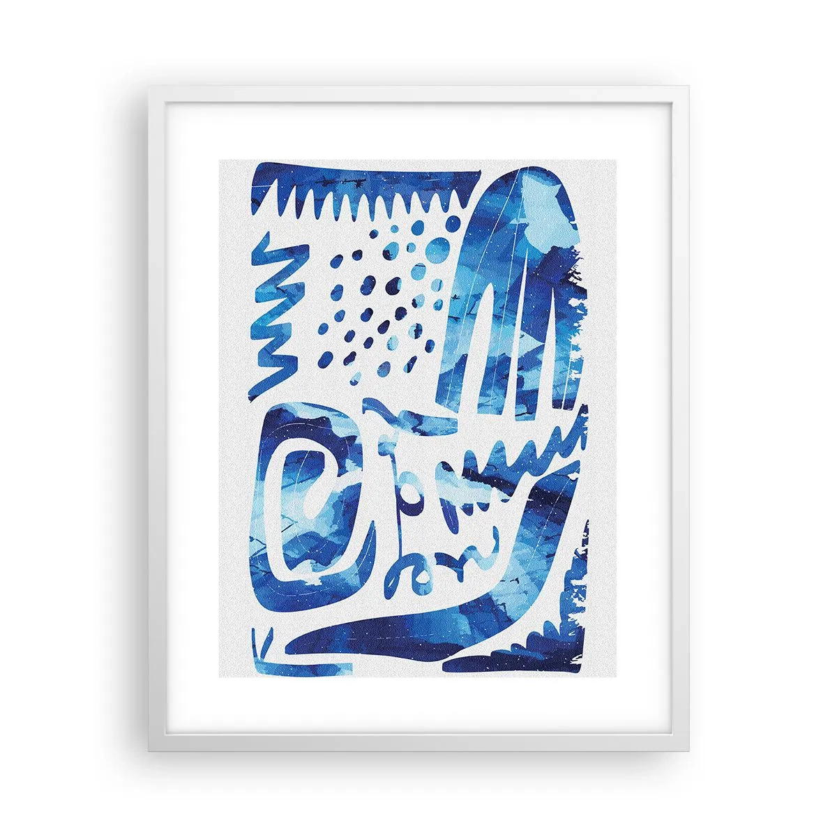 Poster in cornice bianca - Ritorno alle radici - 40x50 cm