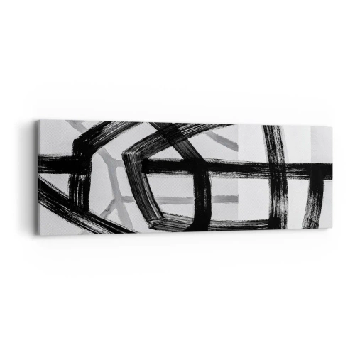 Quadro su tela - Stampe su Tela - Costruendo la profondità - 90x30 cm