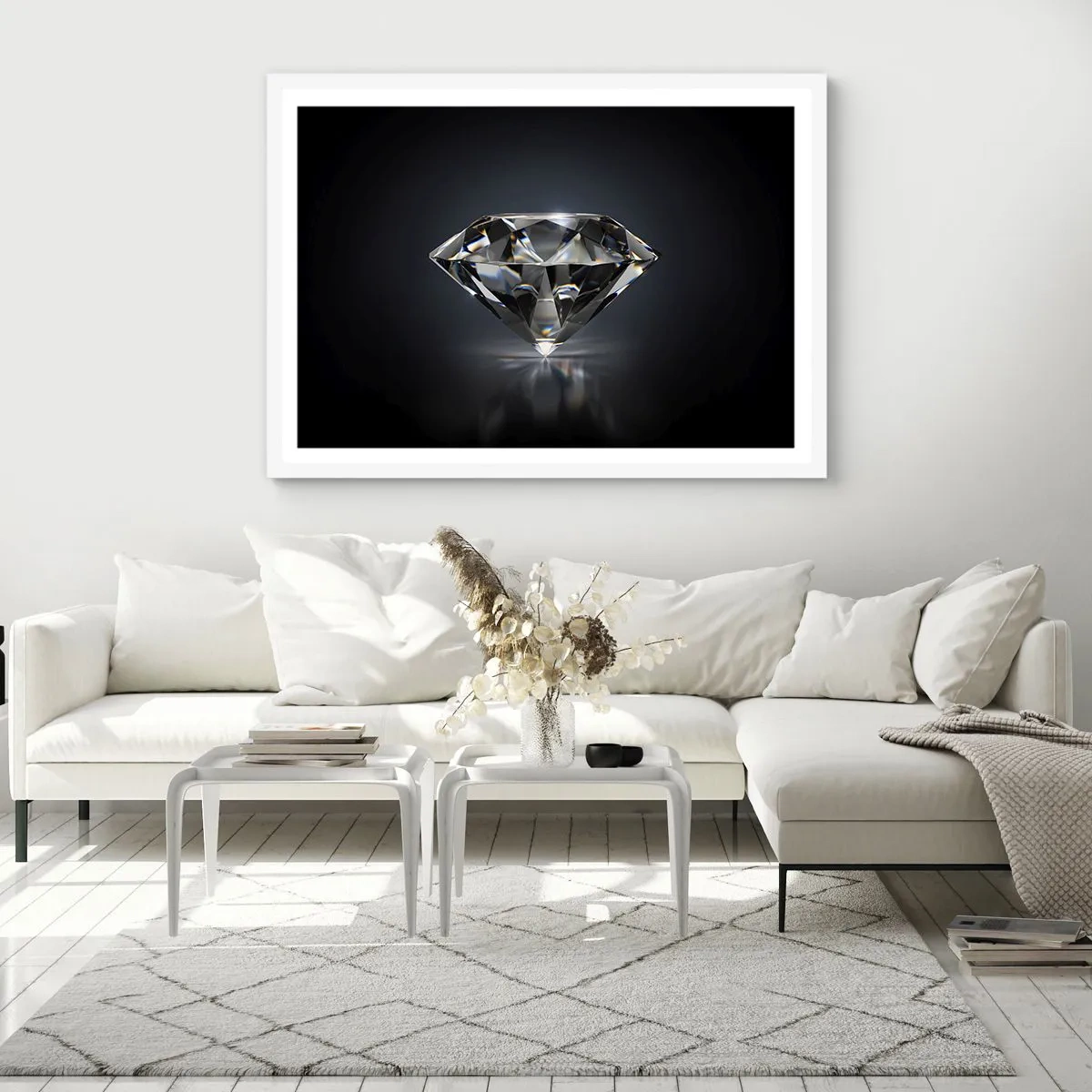 Poster in cornice bianca - Best girls friend - 40x30 cm