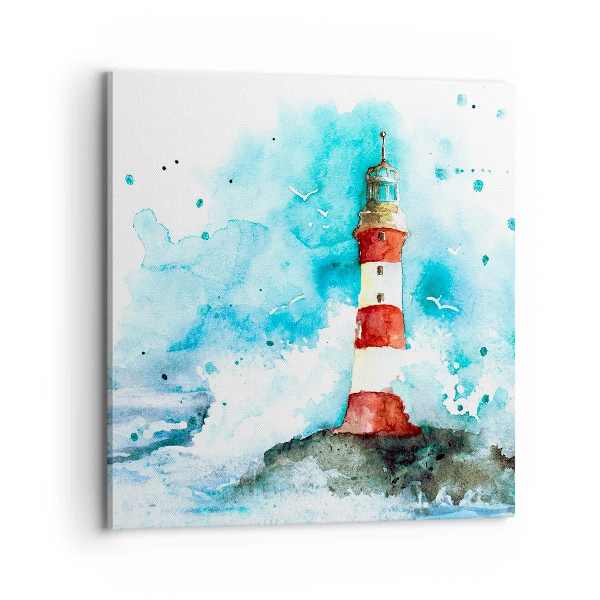 Quadro su tela - Stampe su Tela - L'unità dei quattro elementi - 70x70 cm