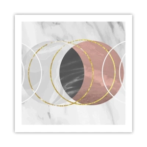 Poster - La musica delle sfere - 60x60 cm