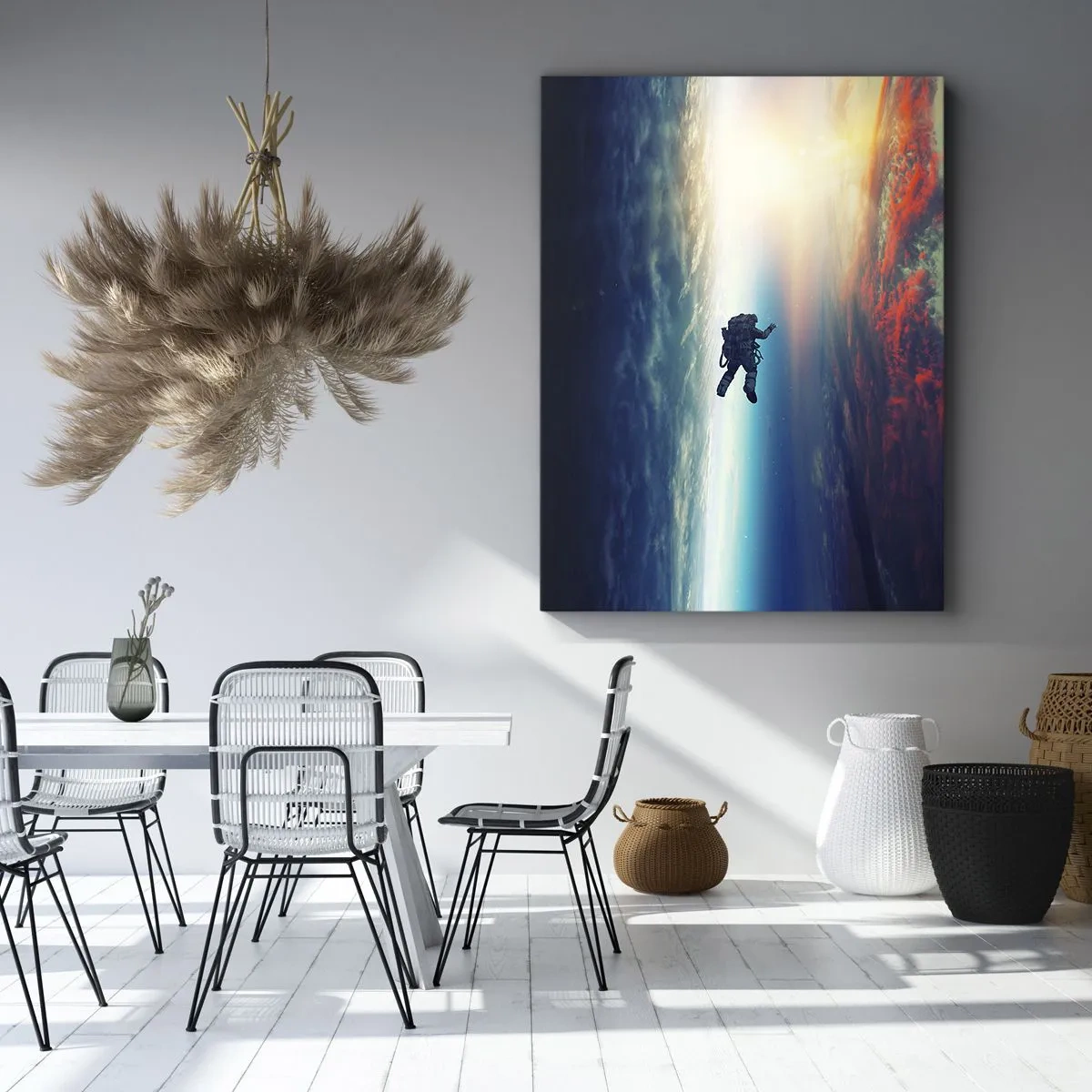 Quadro su tela - Stampe su Tela - Affrontando l'universo - 55x100 cm