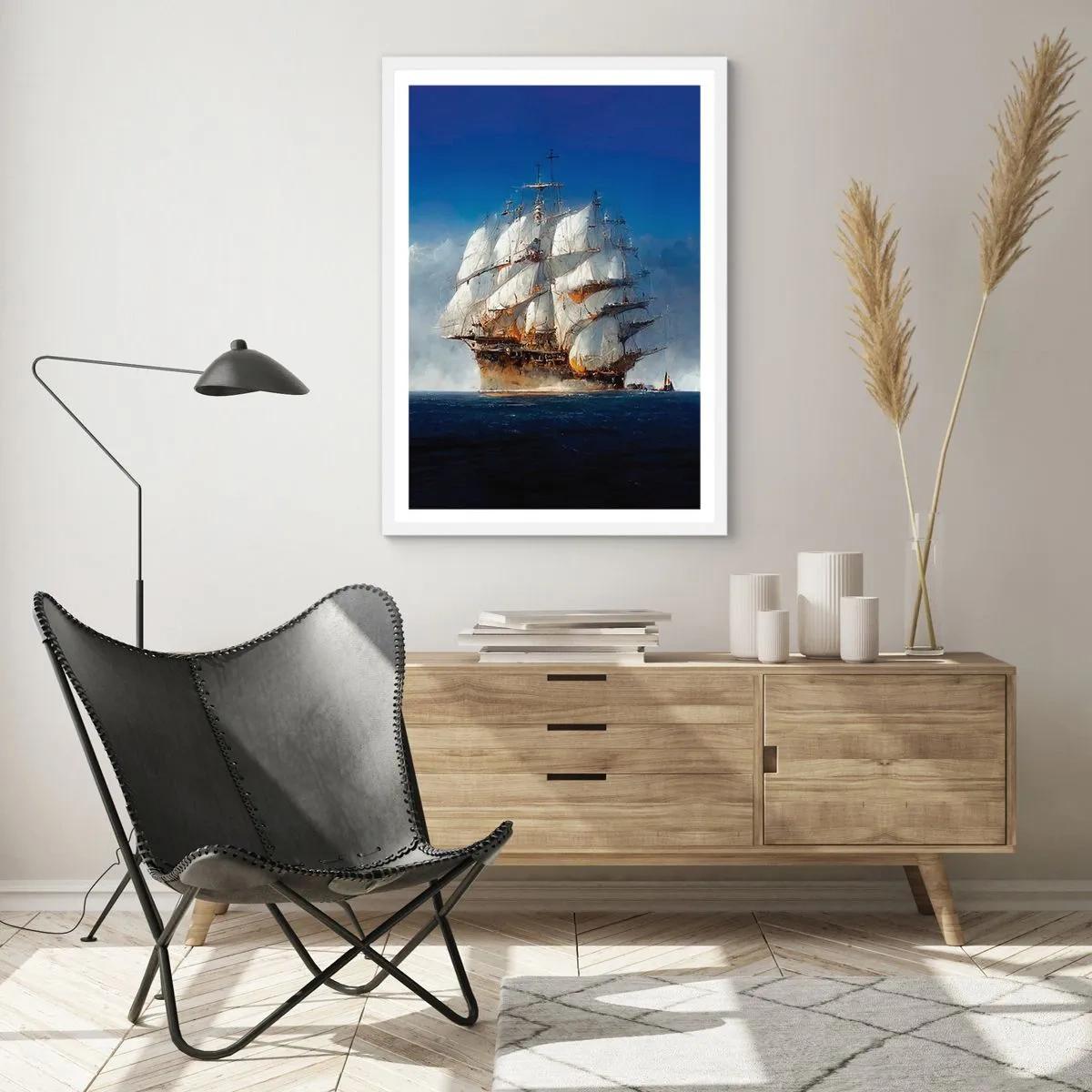 Poster in cornice bianca - The great glory! - 50x70 cm