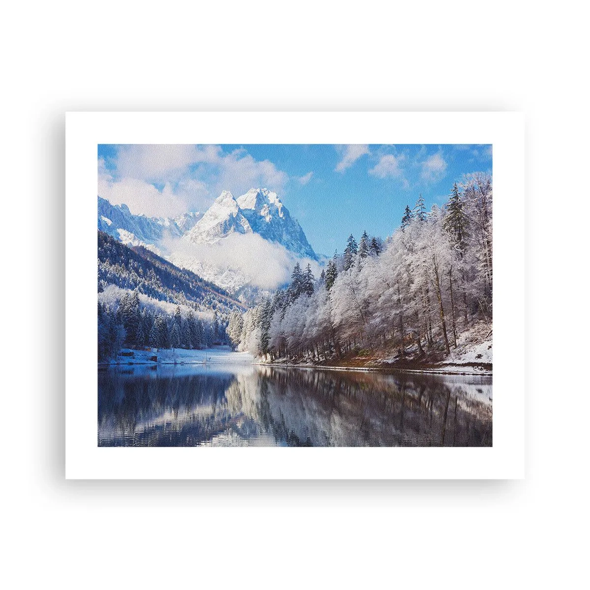 Poster - Il custode innevato - 50x40 cm