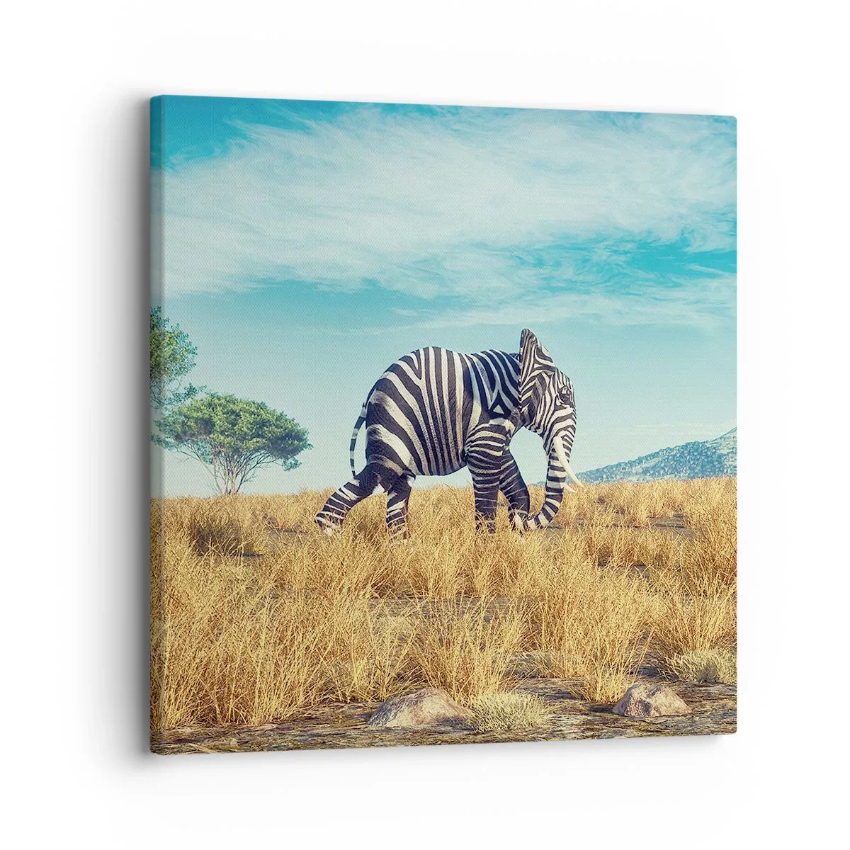 Quadro su tela - Stampe su Tela - Il grigio non è più di moda - 30x30 cm