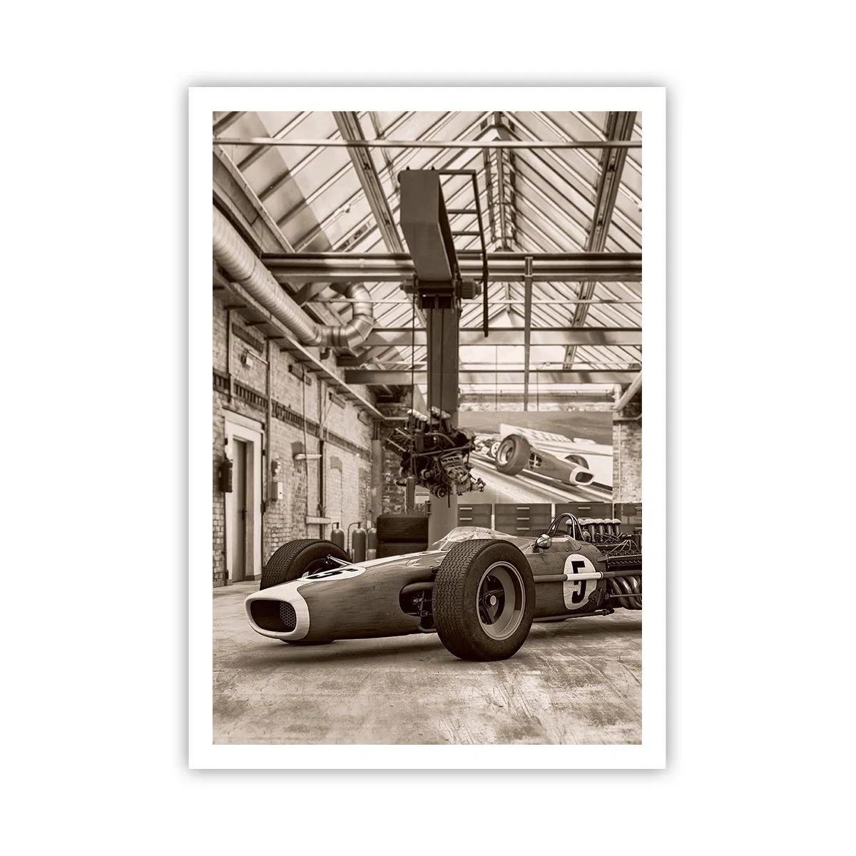 Poster - Il riposo del vincitore - 70x100 cm