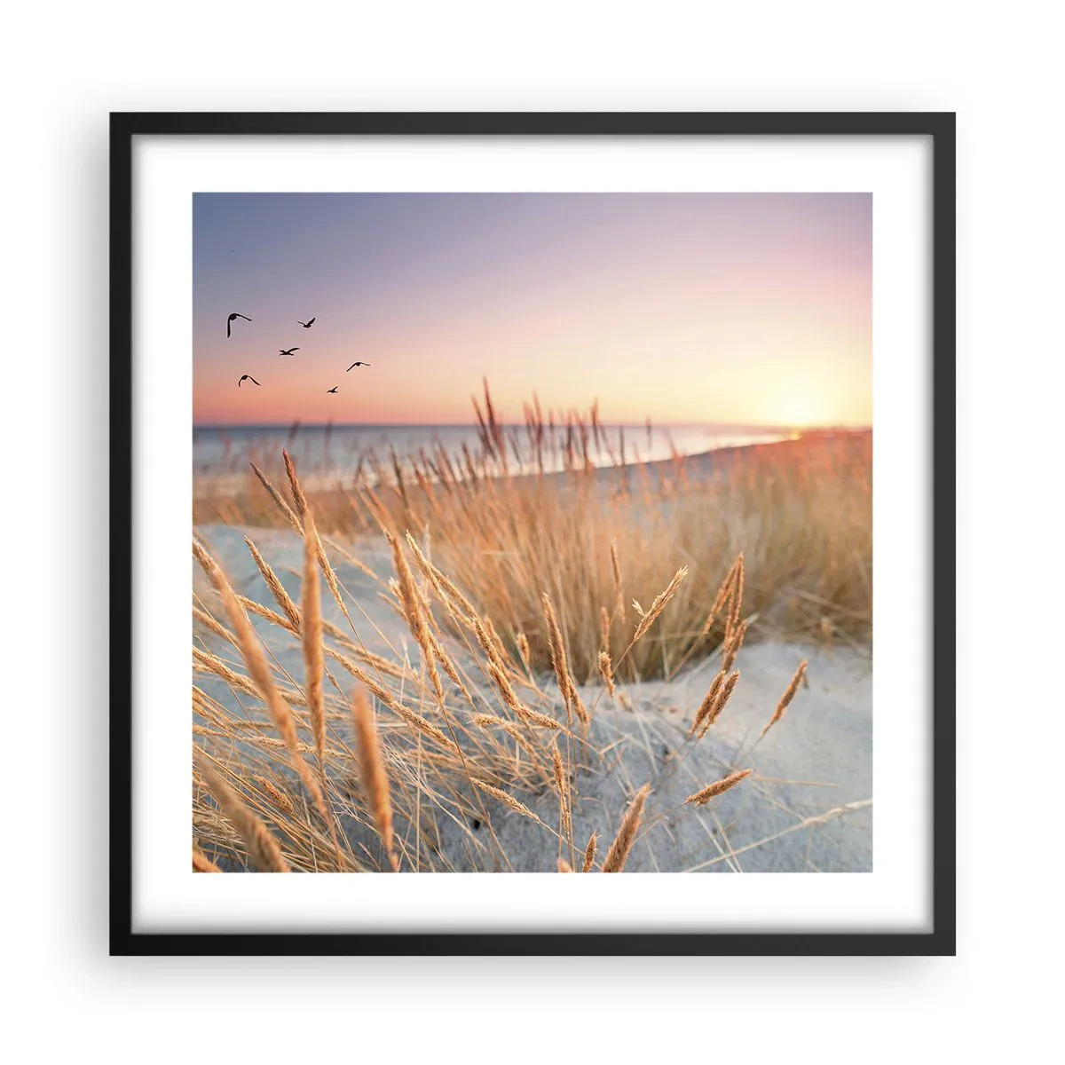 Poster in cornice nera - Ninna nanna baltica - 50x50 cm