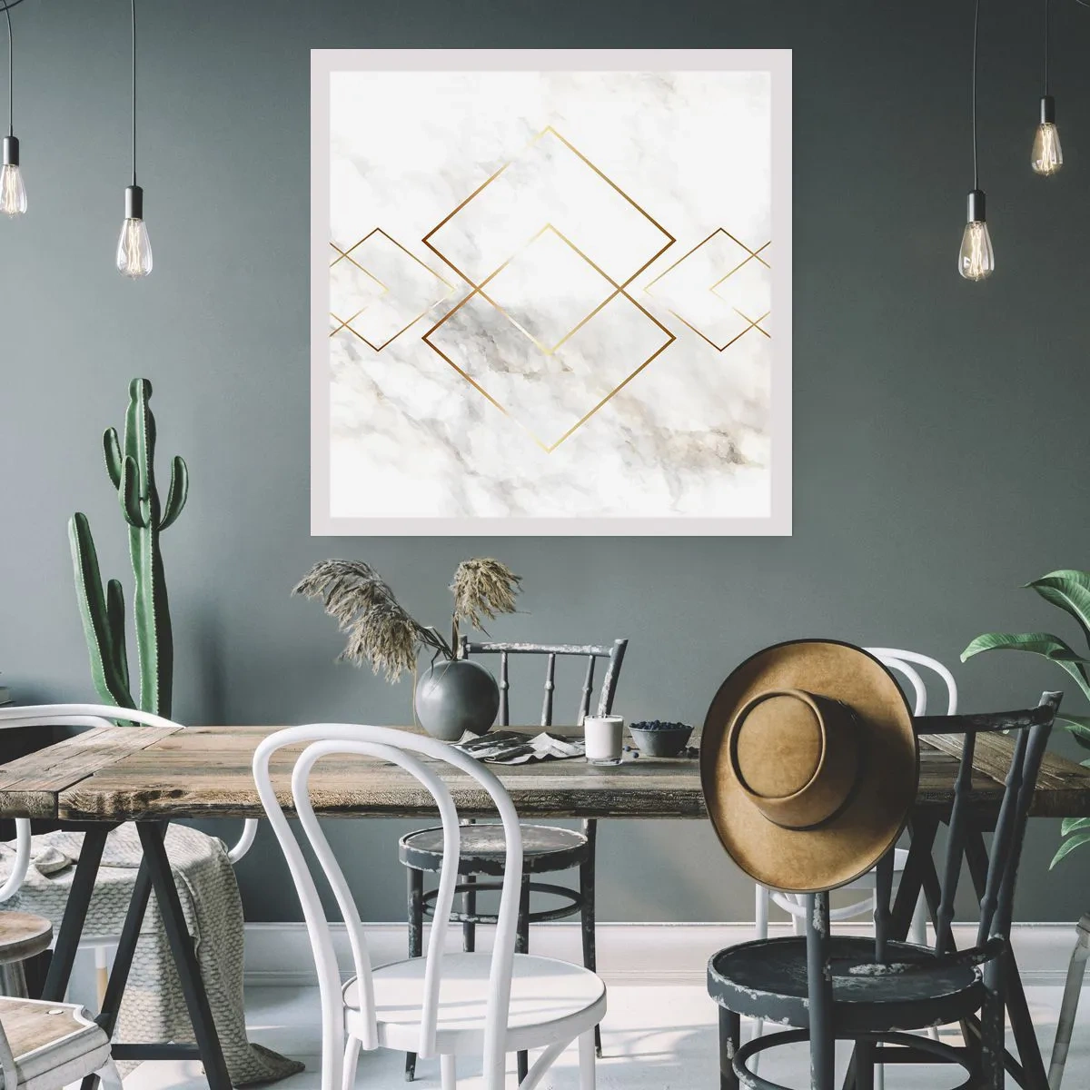 Poster - Vista sull'infinito - 40x40 cm