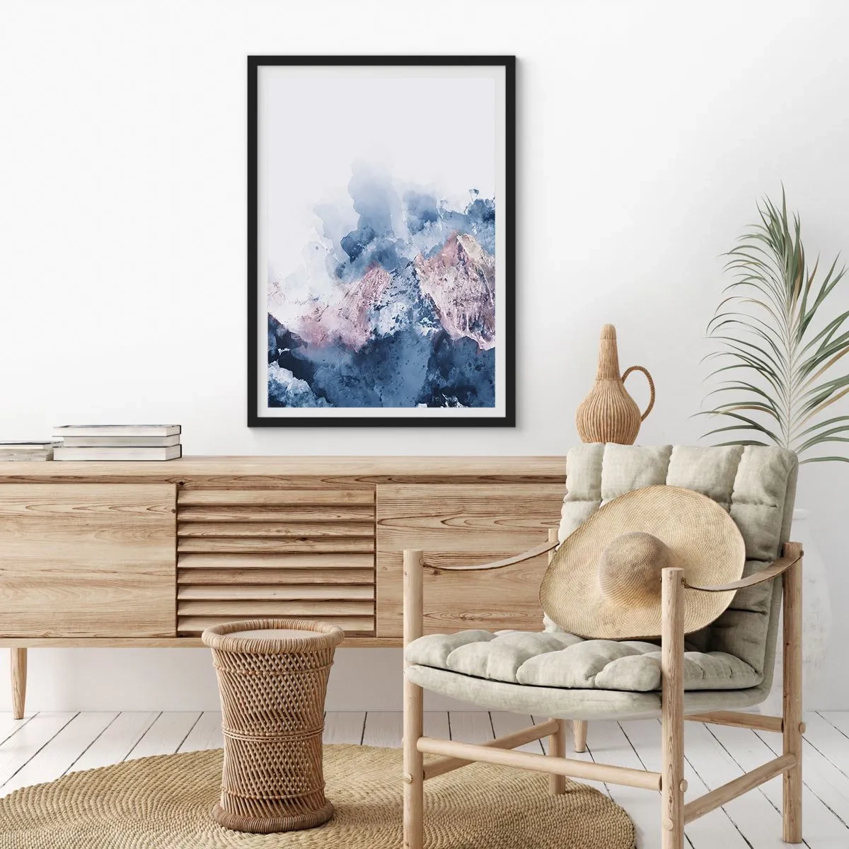 Poster in cornice nera - Queste si che sono cime! - 40x50 cm