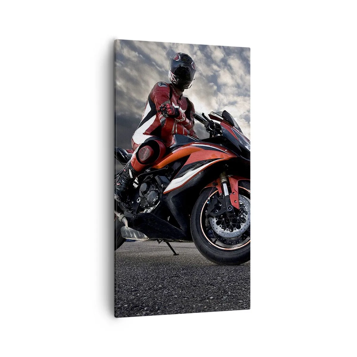 Quadro su tela - Stampe su Tela - Il cavaliere oscuro - 55x100 cm