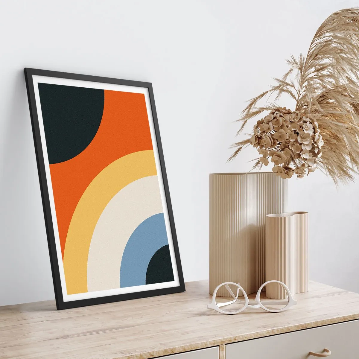 Poster in cornice nera - Verso di se - 40x50 cm