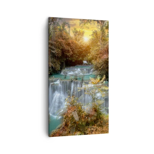 Quadro su tela - Stampe su Tela - Il tesoro nascosto nel bosco - 45x80 cm