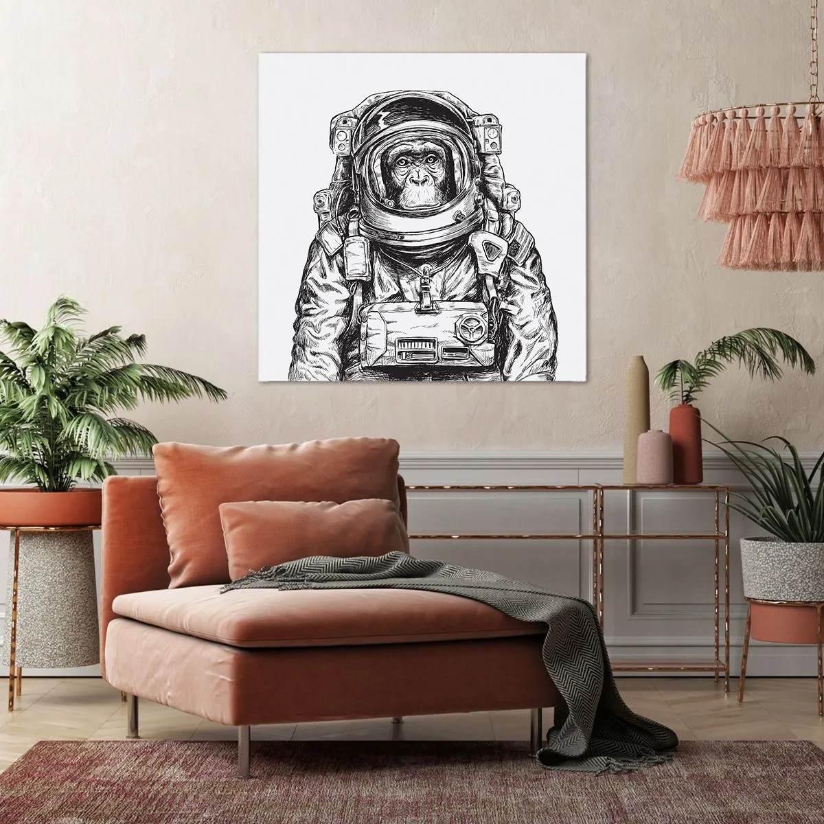 Quadro su tela - Stampe su Tela - Evoluzione alternativa - 60x60 cm