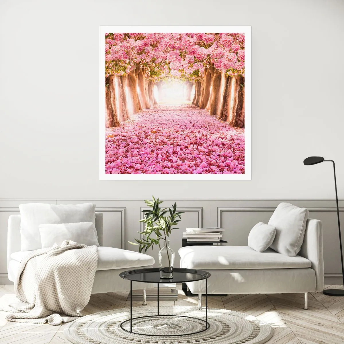 Poster - La strada verso il paradiso - 60x60 cm