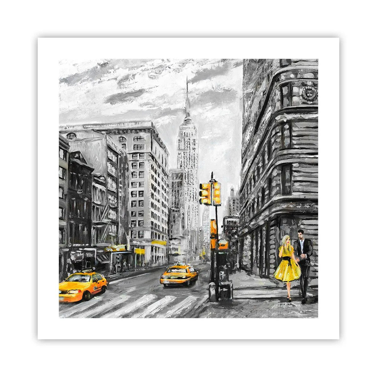 Poster - Racconto di New York - 50x50 cm