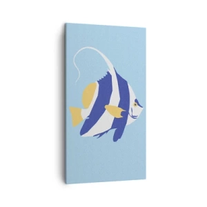 Quadro su tela - Stampe su Tela - Miss Mari Tropicali - 45x80 cm