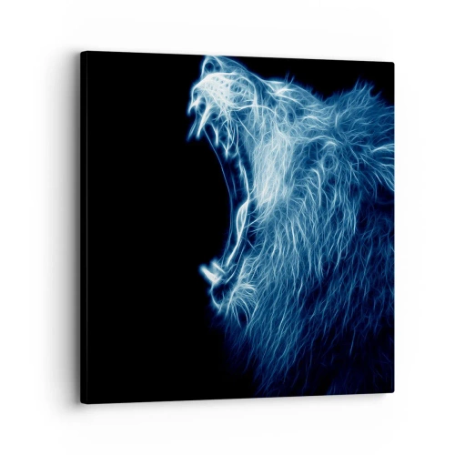 Quadro su tela - Stampe su Tela - La rabbia infuocata del re - 30x30 cm