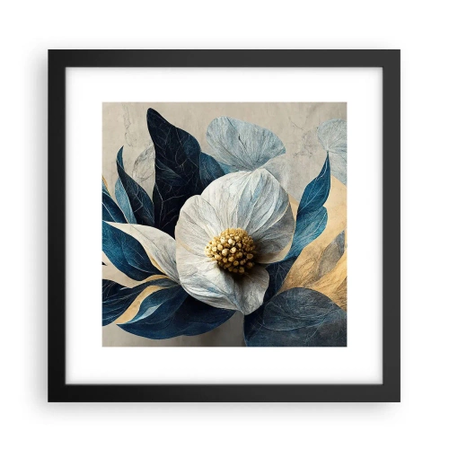 Poster in cornice nera - Ha un cuore d'oro - 30x30 cm