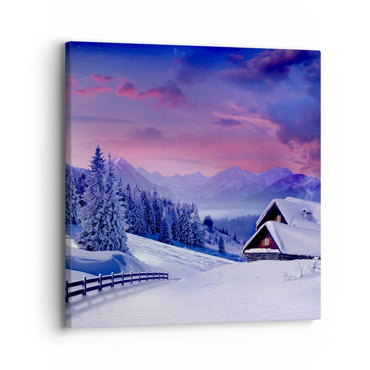 Quadro su tela - Stampe su Tela - Notte silenziosa - 30x30 cm