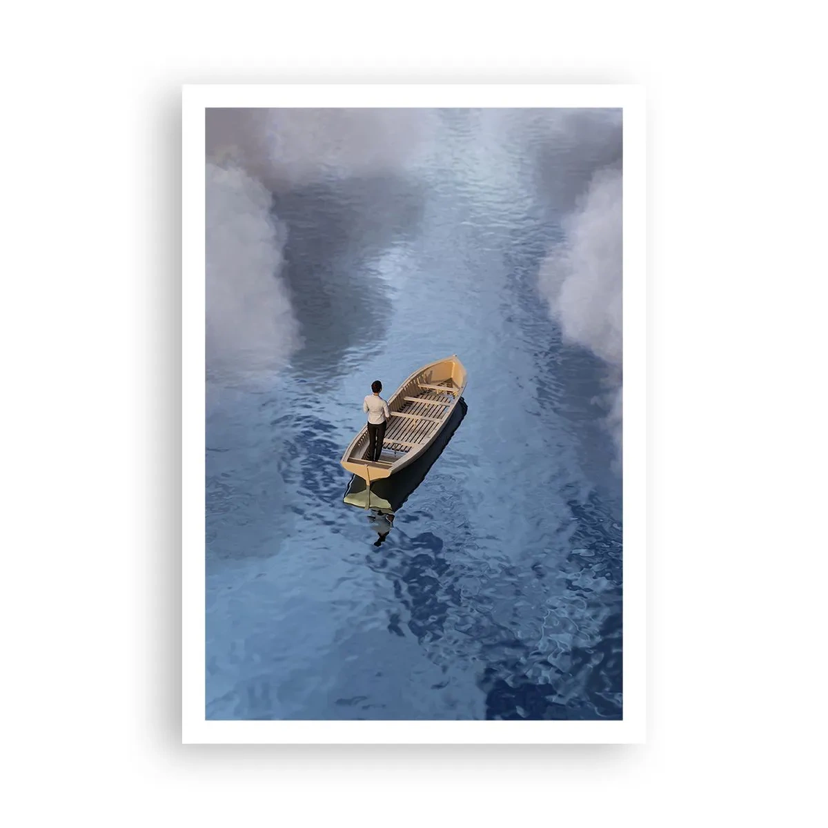 Poster - Vita - viaggio - incertezza - 70x100 cm