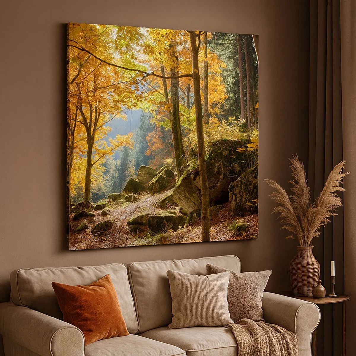 Quadro su tela - Stampe su Tela - Il tempo del riposo - 30x30 cm