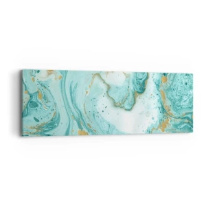 Quadro su tela - Stampe su Tela - La grande onda del periodo Edo - 90x30 cm