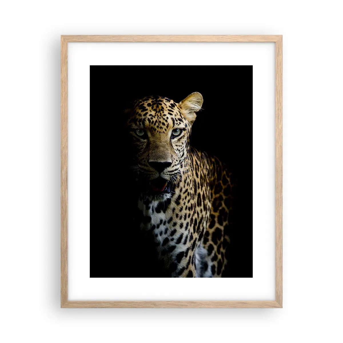 Poster in cornice rovere chiaro - Bellezza tenebrosa - 40x50 cm