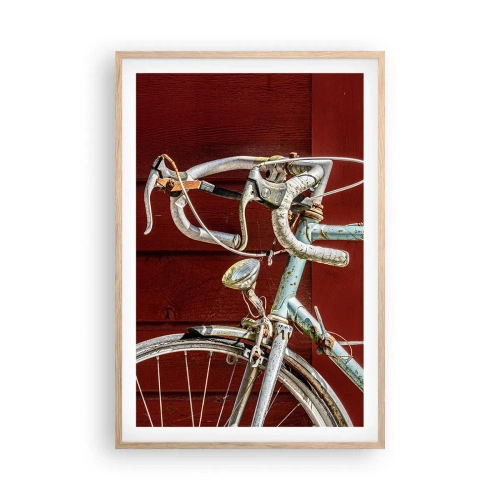 Poster in cornice rovere chiaro - Creata per la vittoria - 61x91 cm