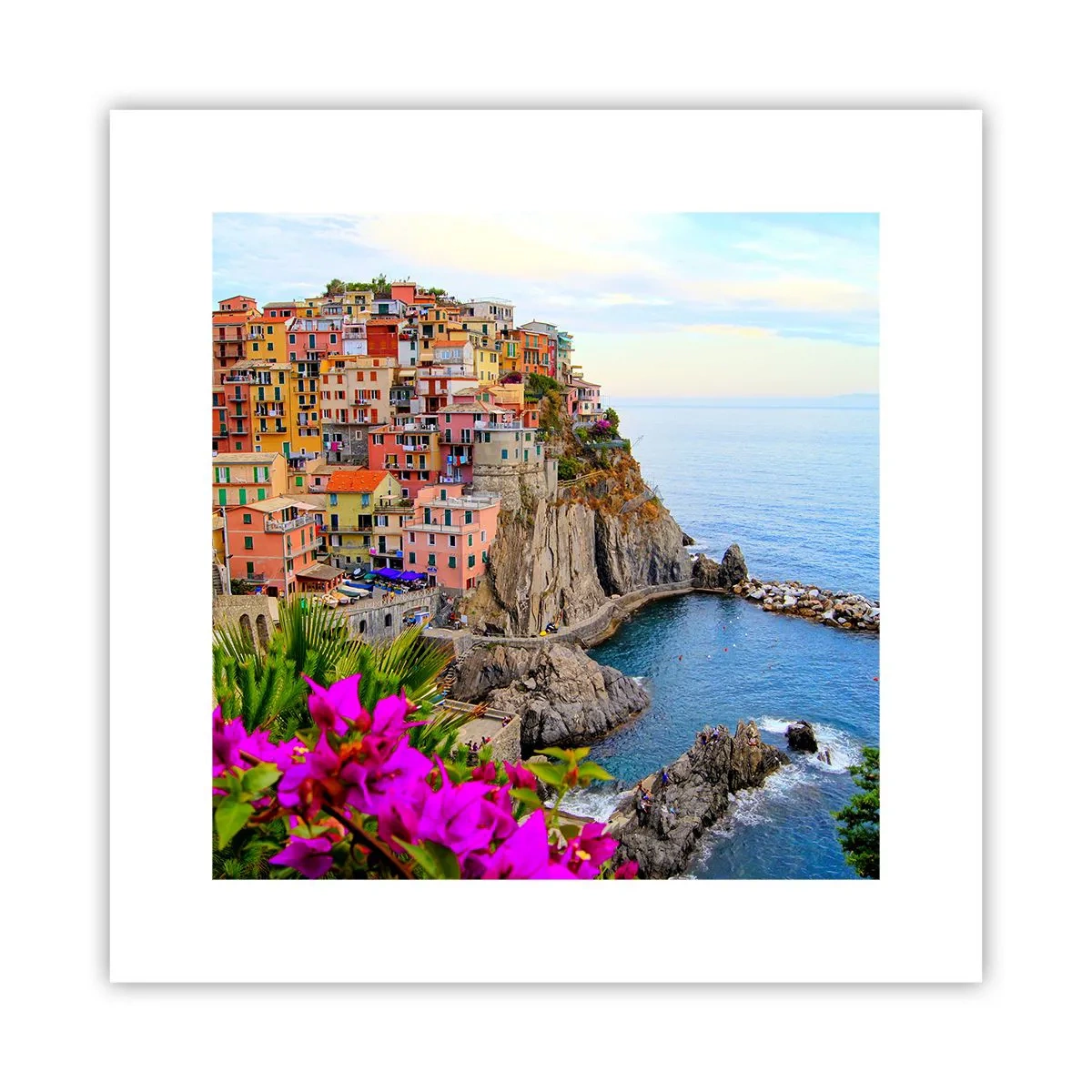 Poster - La città che ride - 30x30 cm