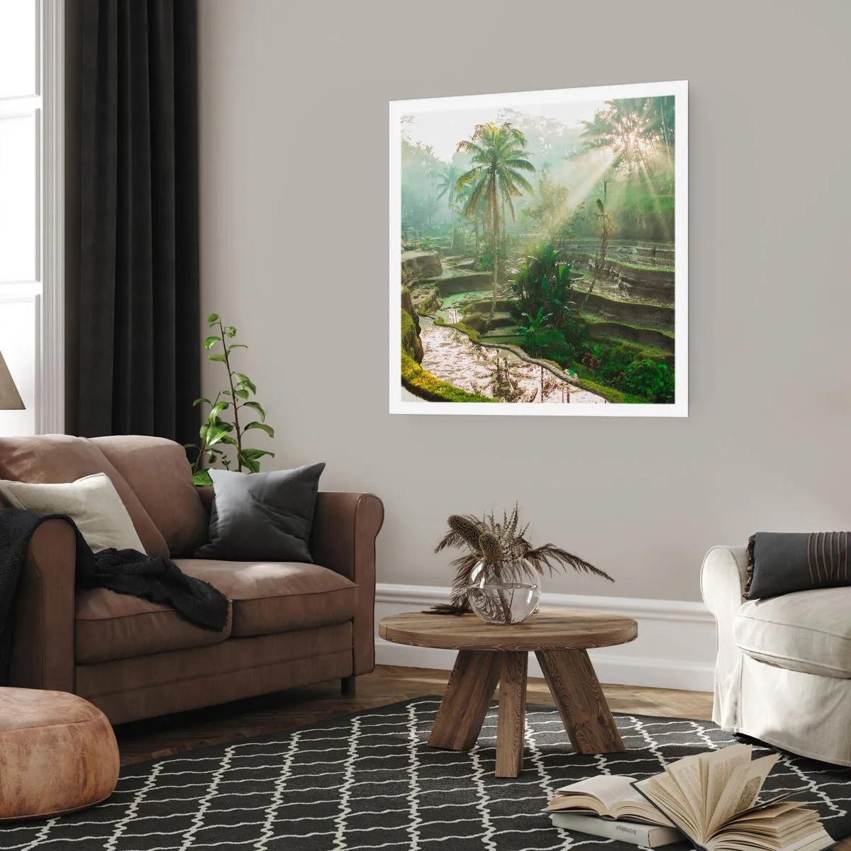 Poster - Crescere al sole - 60x60 cm