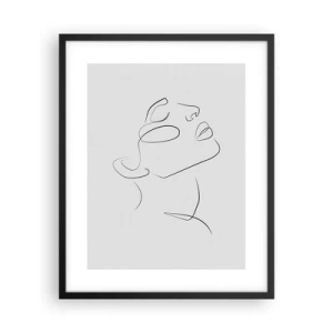 Poster in cornice nera - I meandri dei sogni - 40x50 cm