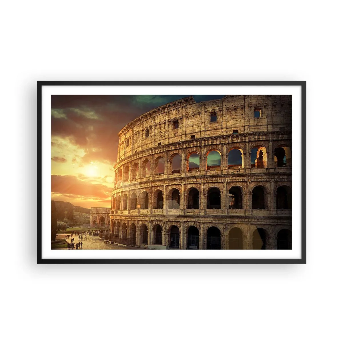 Poster in cornice nera - Impressione colossale - 91x61 cm