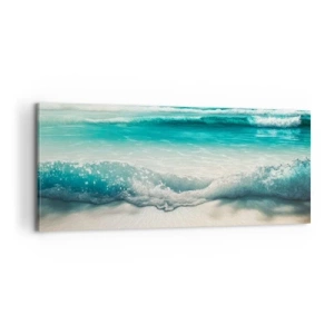 Quadro su tela - Stampe su Tela - La calma dell'oceano - 100x40 cm