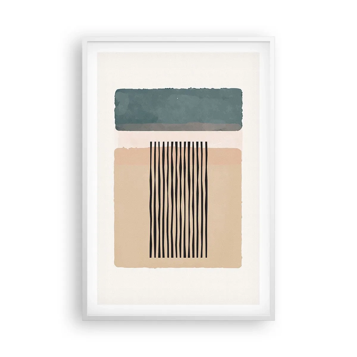 Poster in cornice bianca - Tutto a posto - 61x91 cm