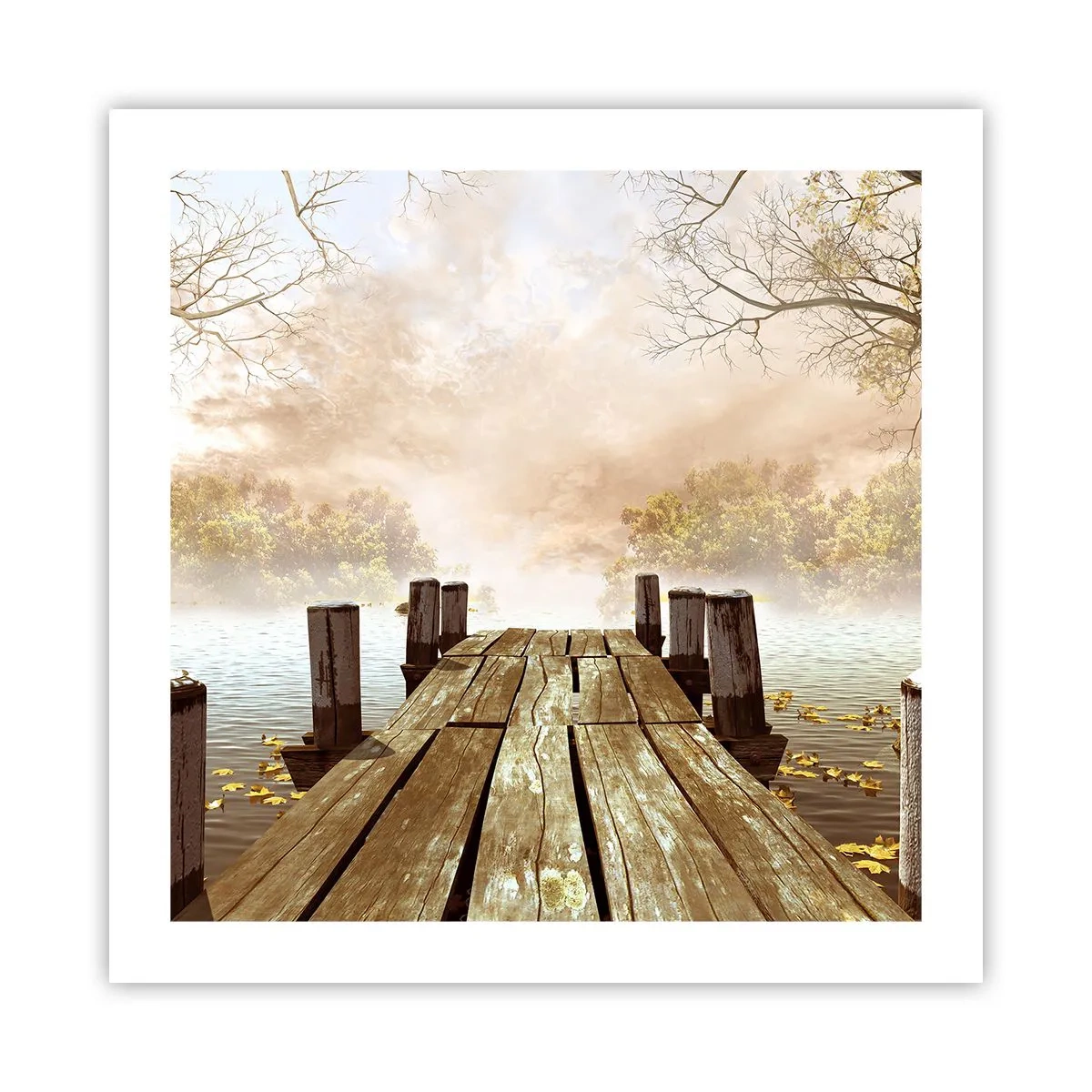 Poster - La mite melanconia autunnale - 50x50 cm